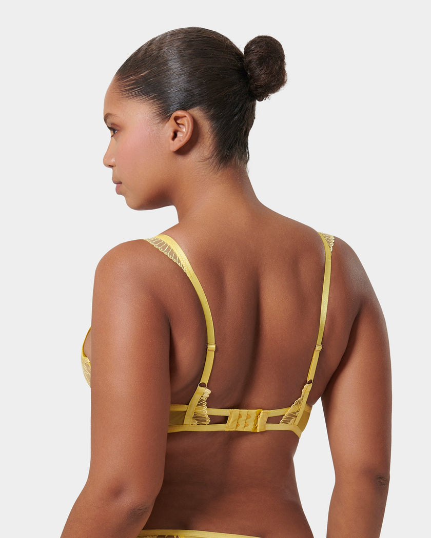 Gabriella Wired Bra Yellow