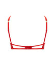 Lavanya Embroidered Longline Bra Red