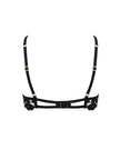 Marian Embroidered Bra Black