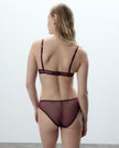 Naomi Mesh Bra Cherry