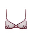 Naomi Mesh Bra Cherry