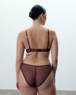 Naomi Mesh Bra Cherry