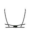 Estelle Open Diamante Bra Black/Silver