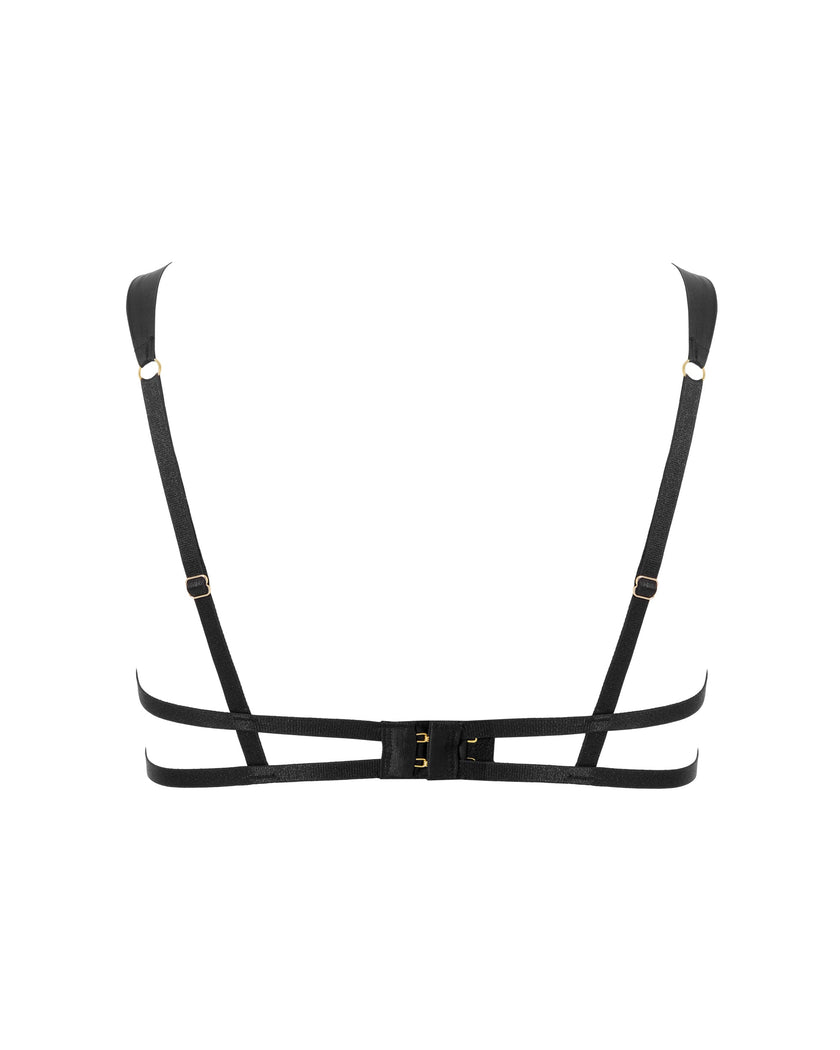 Annabel Wired Bra Black/Gold