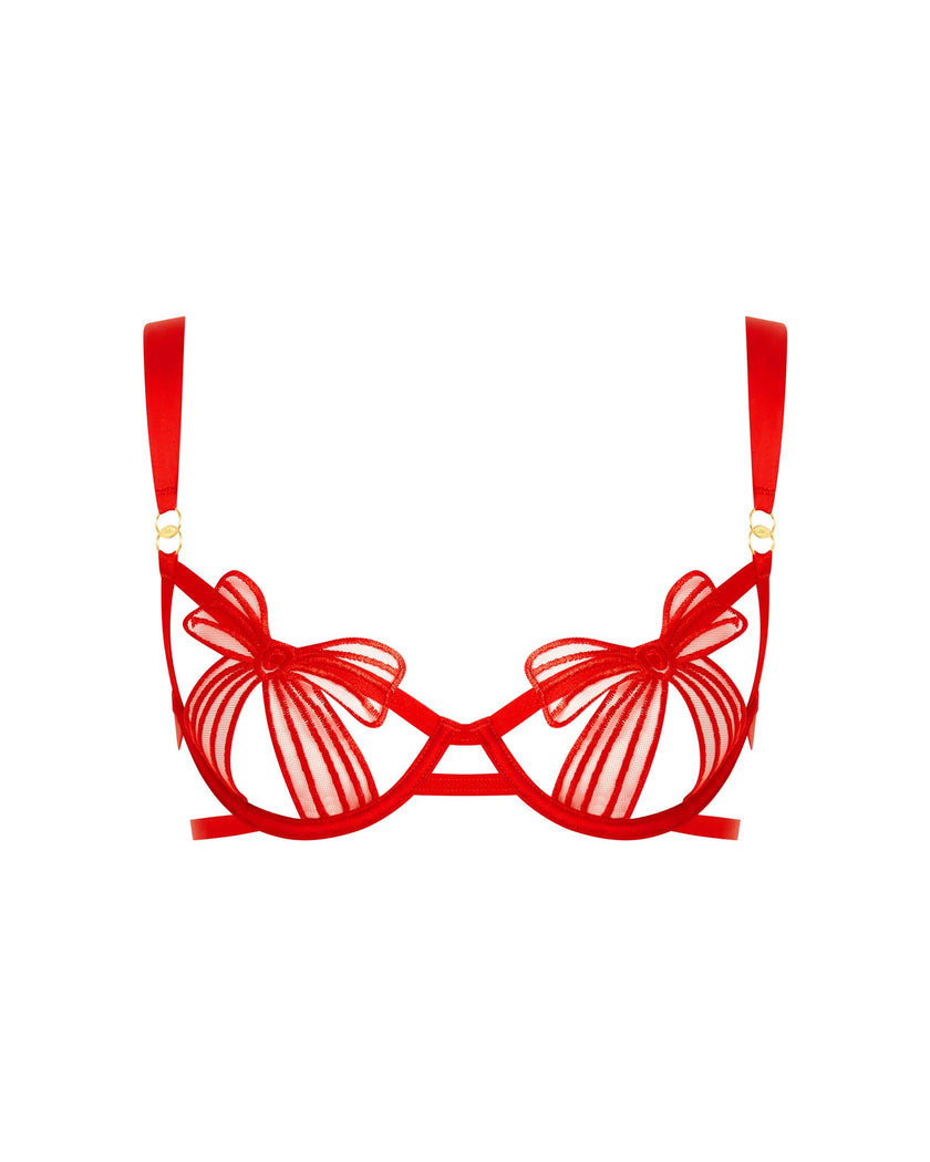 Annabel Wired Bra Red