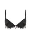 Pavlina Moulded Push Up Bra Black