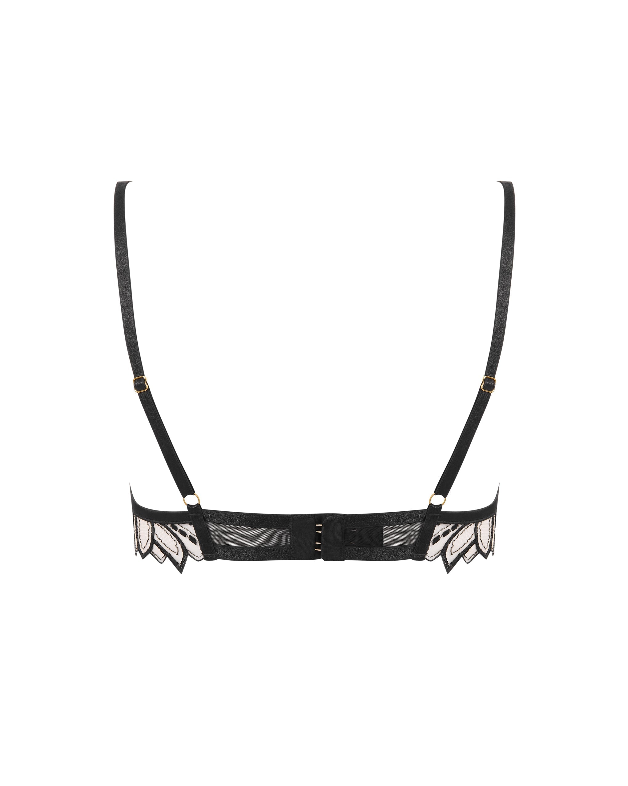 Pavlina Moulded Push Up Bra Black