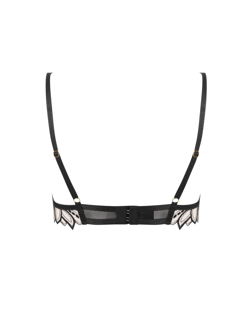 Pavlina Moulded Push Up Bra Black