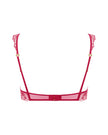 Amarosa Floral Embroidered Bra Pink
