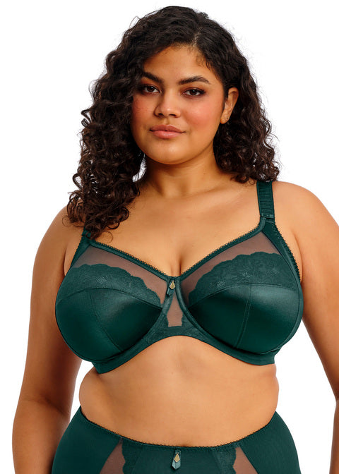 Cate Allure Underwire Bra -Deep Emerald