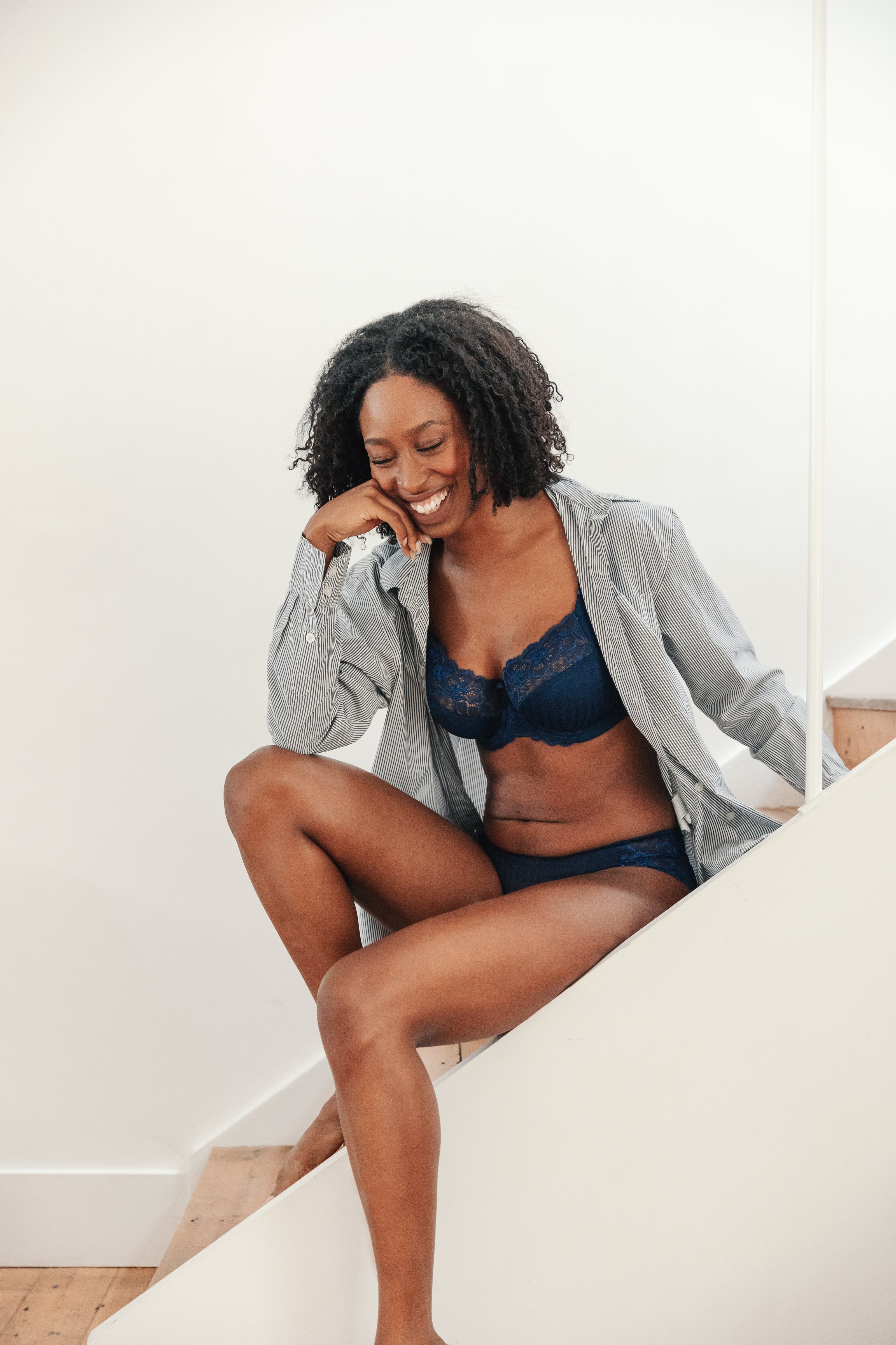 Envy Full Cup Bra - Navy