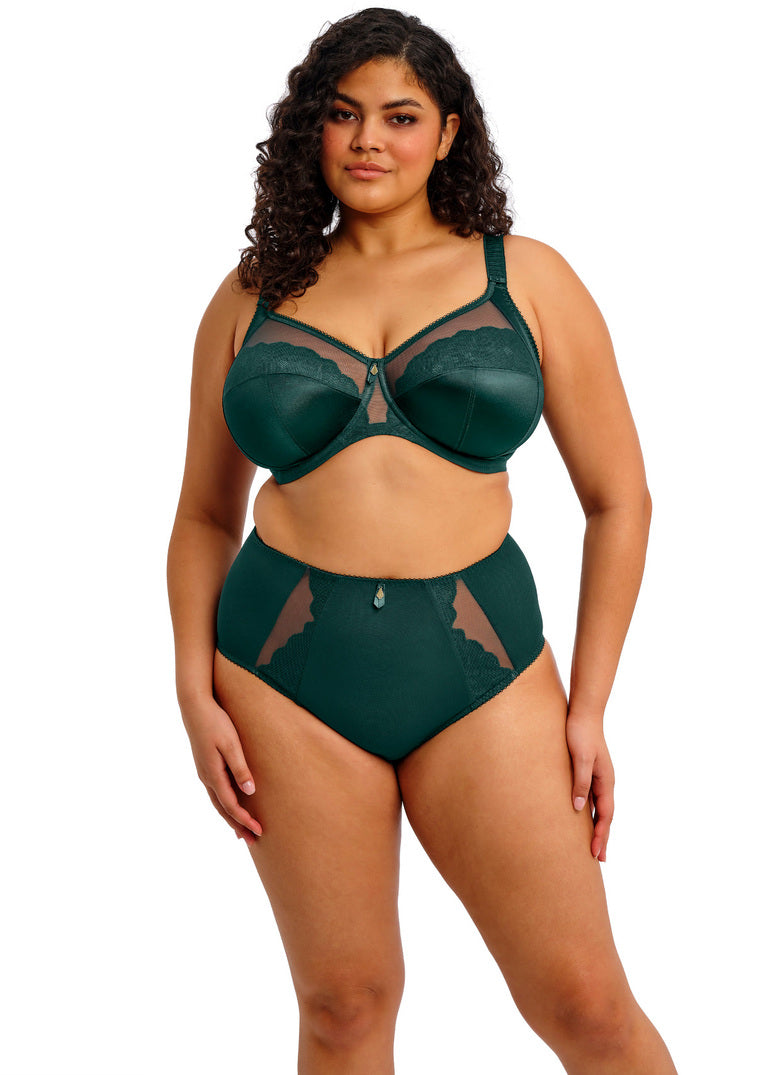 Cate Allure Underwire Bra -Deep Emerald