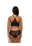 Superboost Lace Deep V Bra - Black