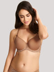 Cari Moulded Spacer T-Shirt Bra - Caramel