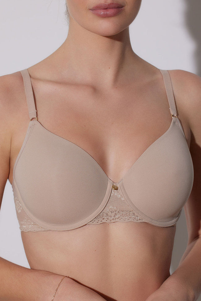 Bliss Perfection Contour Bra - Cafe