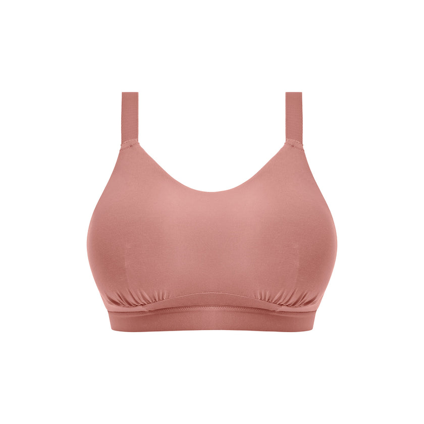 Downtime Wireless Bra - Ash Rose