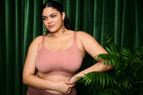 Downtime Wireless Bra - Ash Rose