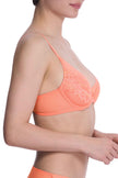 Flora Contour Bra - Rosy Coral/Apricot Glow