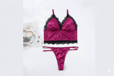 Lace Lingerie Set – Embroidered Bra & Panty