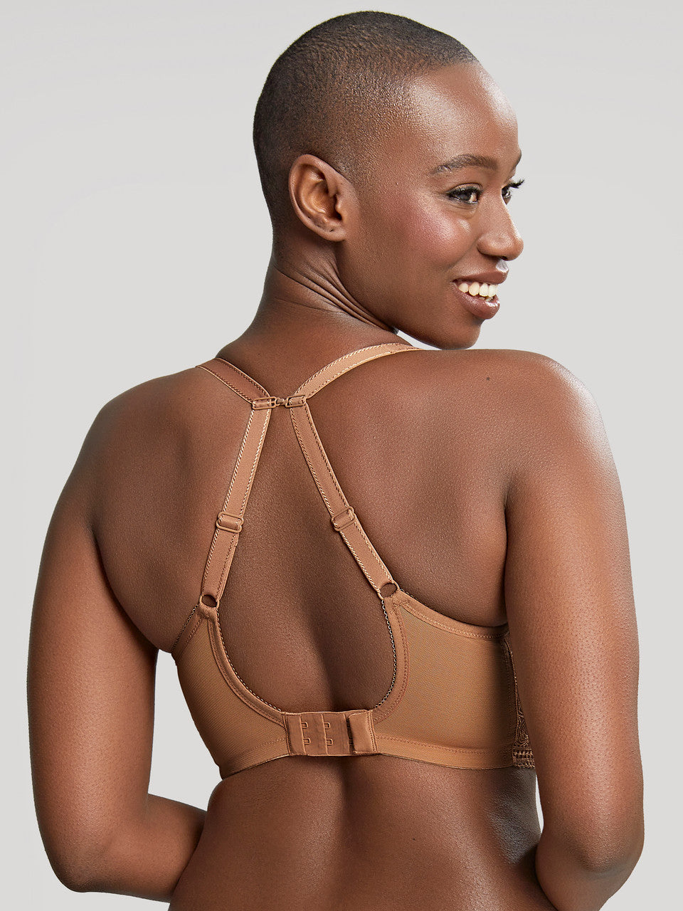 Cari Moulded Spacer T-Shirt Bra - Caramel