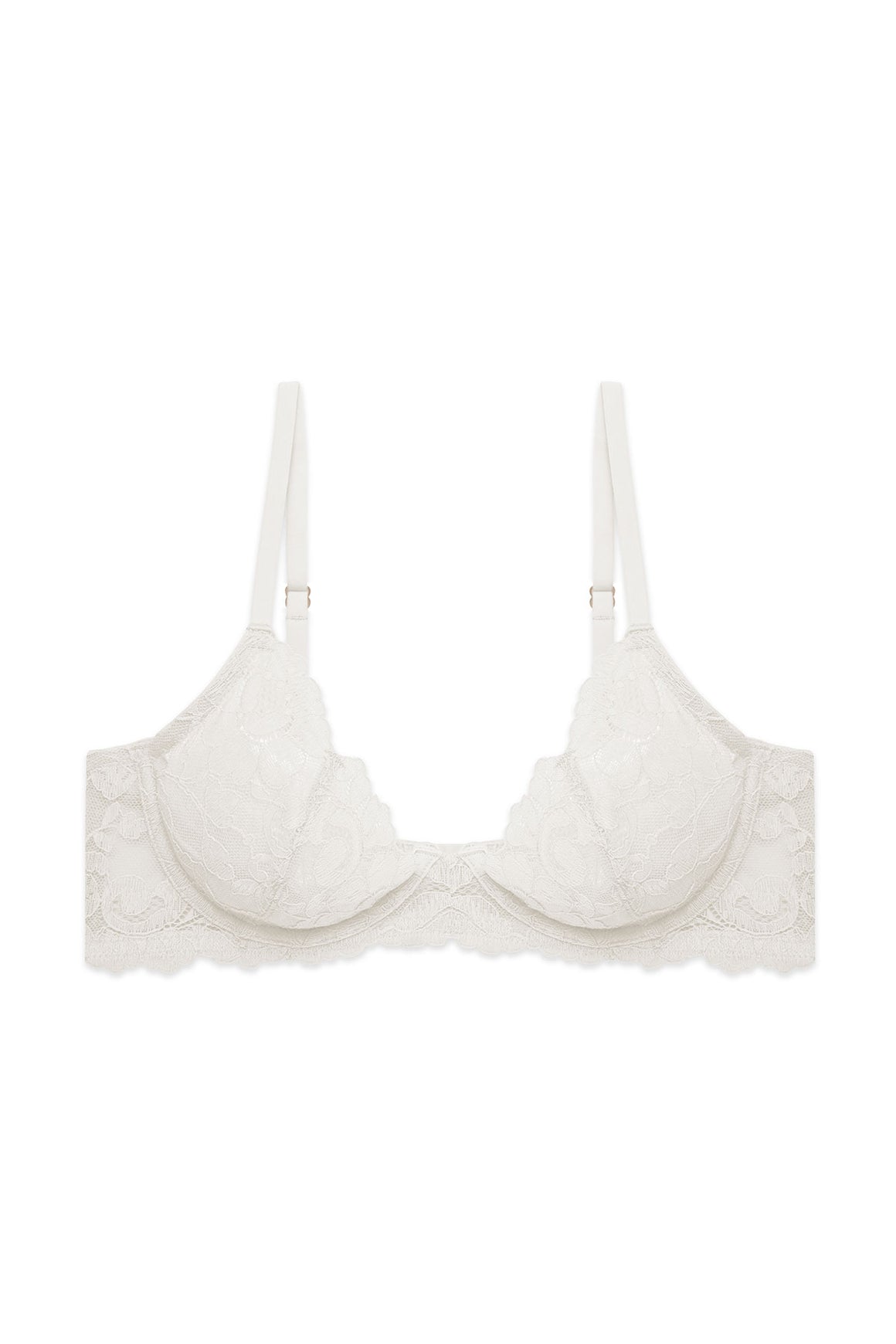 Peony Unlined Bra - Light Ivory