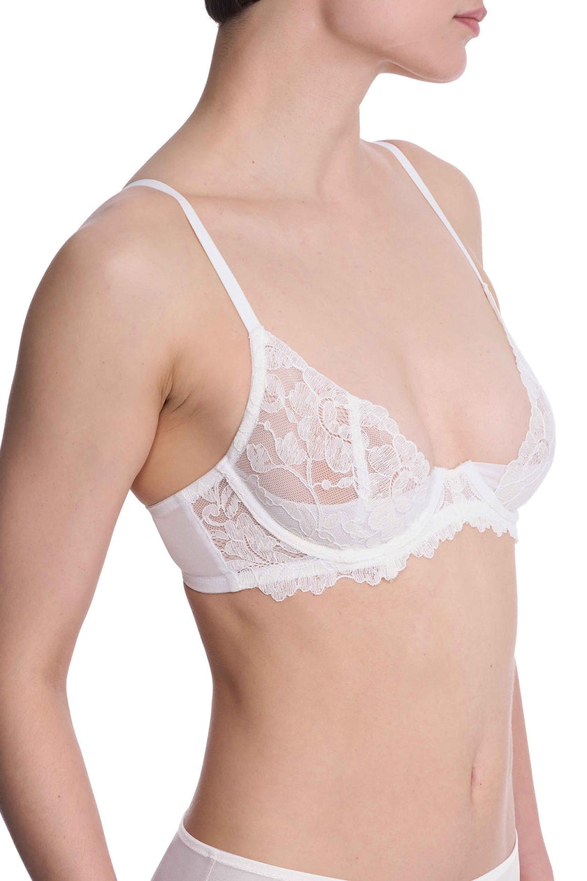 Peony Unlined Bra - Light Ivory