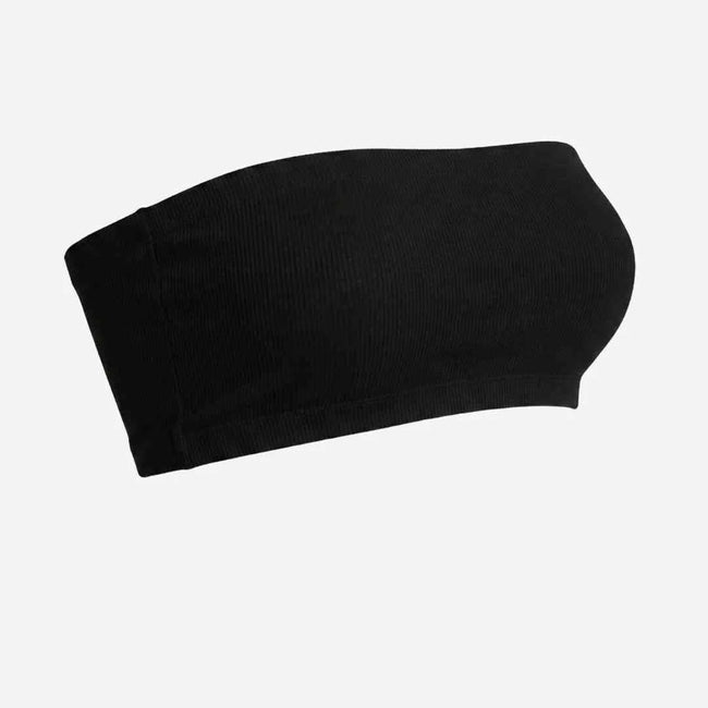 Seamless Strapless Bra – Free Size-black