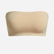 Seamless Strapless Bra – Free Size-black-biege