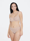 Spellbound Sheer Side Support Bra - Nylon