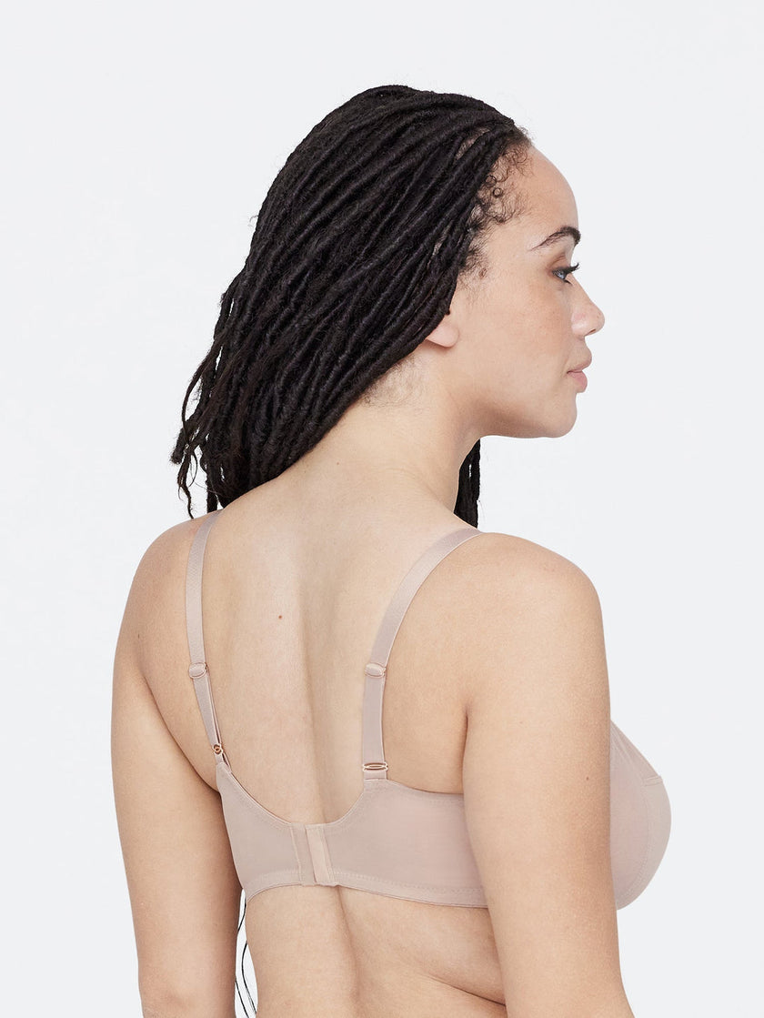 Spellbound Sheer Side Support Bra - Nylon