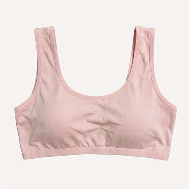 Teenage Cotton Bidi Bra – Padded, Wireless Comfort-yellow-black-white-pink