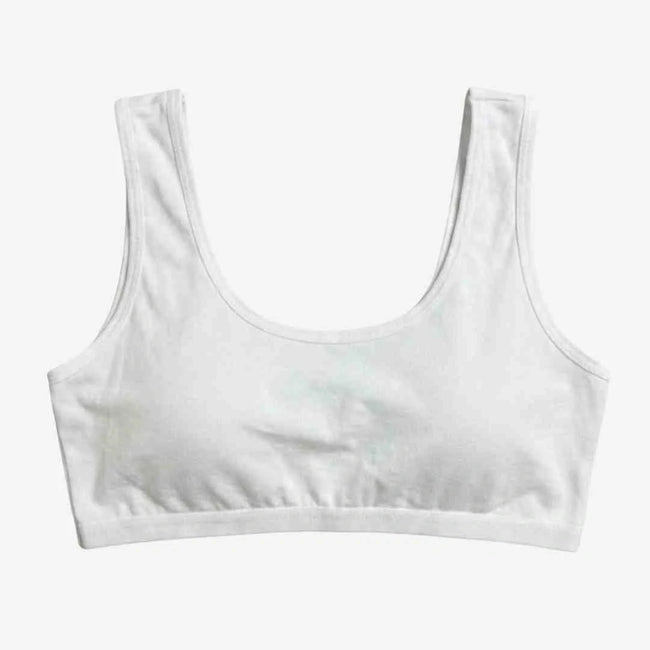 Teenage Cotton Bidi Bra – Padded, Wireless Comfort-yellow-black-white