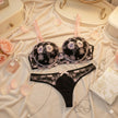 Lace Lingerie Set – Embroidered Bra & Panty | Lingeress