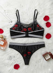 Lace Lingerie Set – Embroidered Bra & Panty | Lingeress
