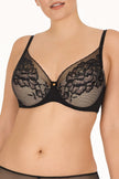 Flora Contour Bra - Black