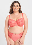 Perla Full Cup Bra - Soft Coral