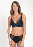 Scarlett Push Up Bra - Azure
