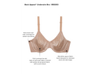 Back Appeal Underwire Bra - Praline