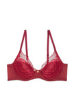 Flora Contour Bra - Dark Red/Bonfire
