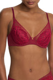 Flora Contour Bra - Dark Red/Bonfire