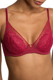 Flora Contour Bra - Dark Red/Bonfire