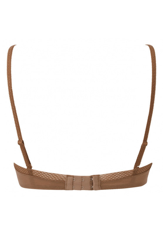 Glossies Sheer Bra - Bronze