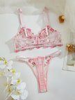 Lace Lingerie Set – Embroidered Bra & Panty | Lingeress