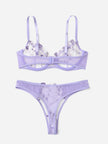 Lace Lingerie Set – Embroidered Bra & Panty