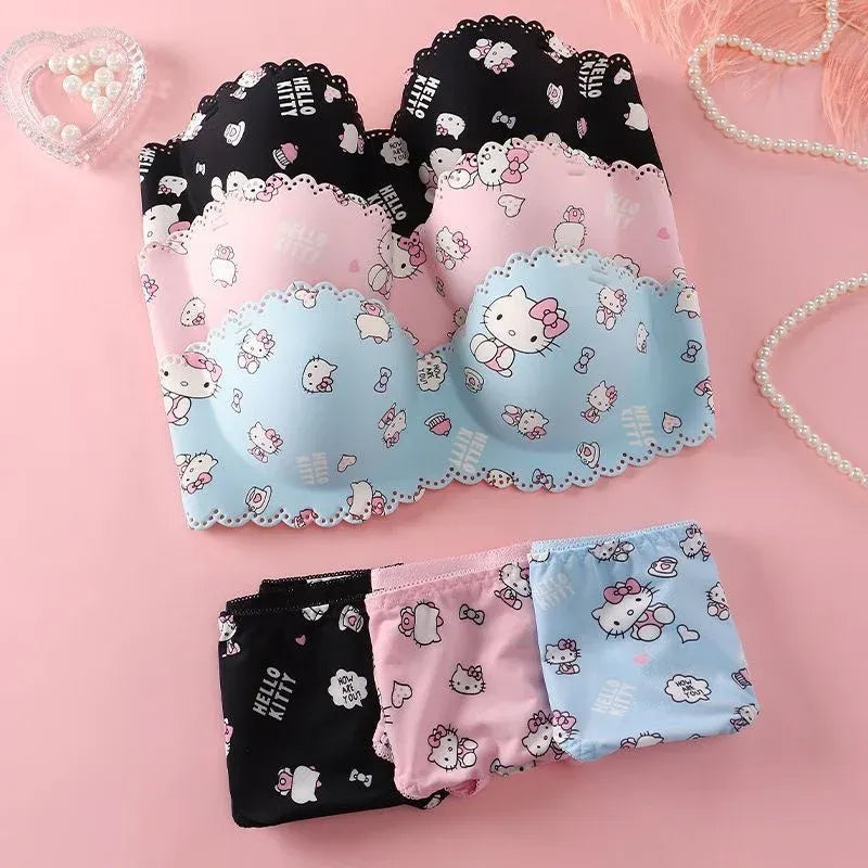 Cotton Lingerie Set – Bra & Panty | Lingeress