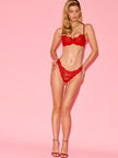 Wicked Unlined Lace Balconette Bra