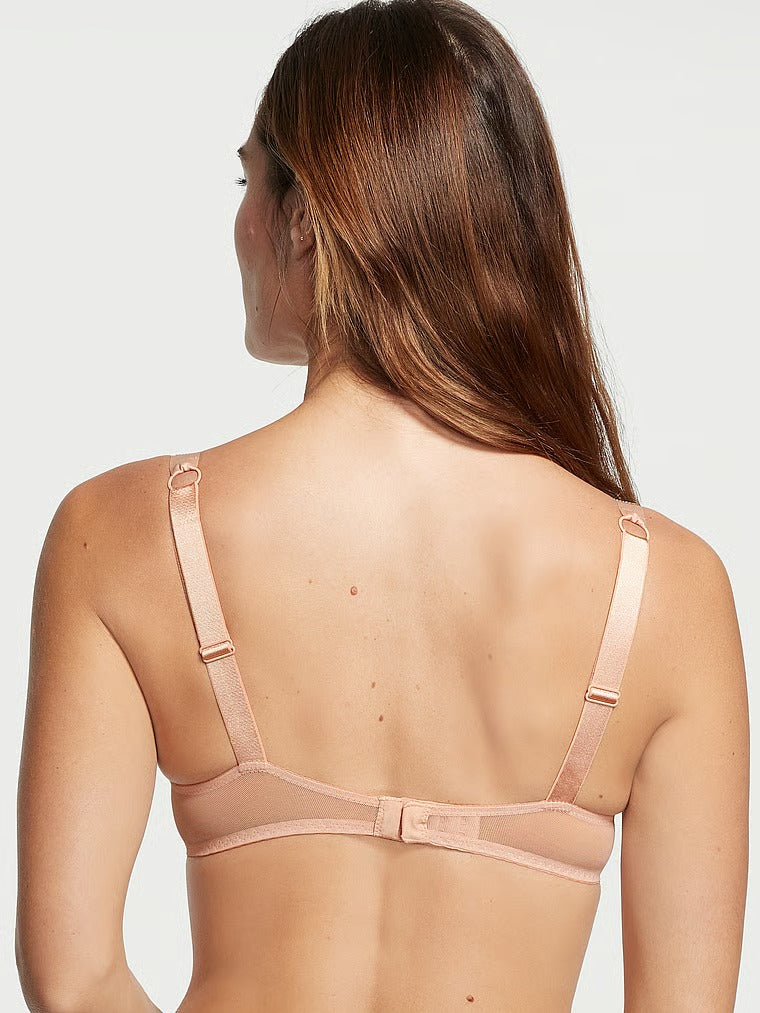 Scattered Shine Strap Push-Up Bra