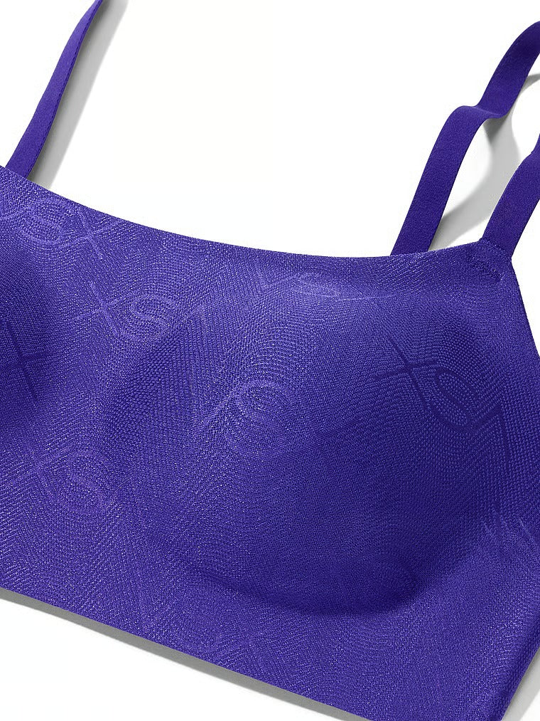VSX LUXShine Logo Stretch-Comfort Sports Bra