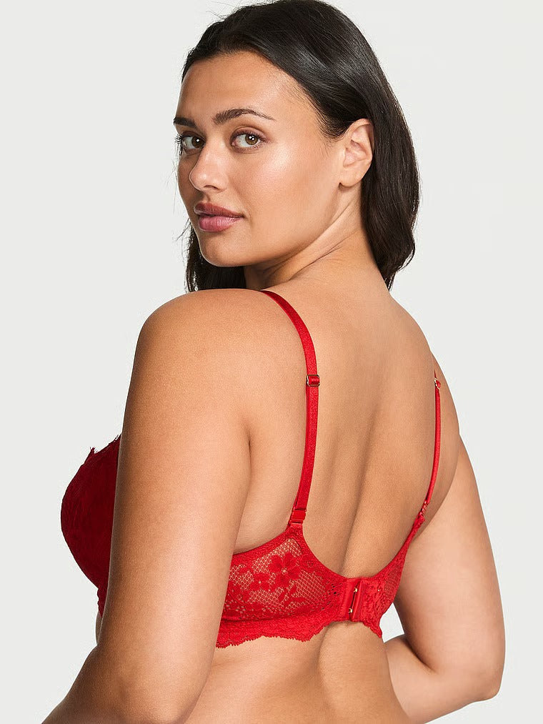 Wicked Unlined Lace Balconette Bra