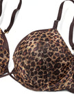 Scattered Shine Strap Push-Up Bra